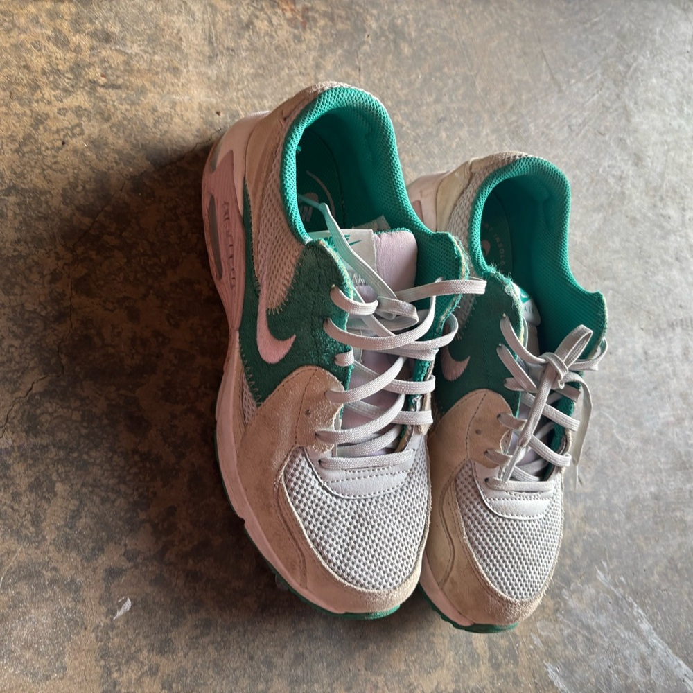 Nike Turquoise and White Sneakers